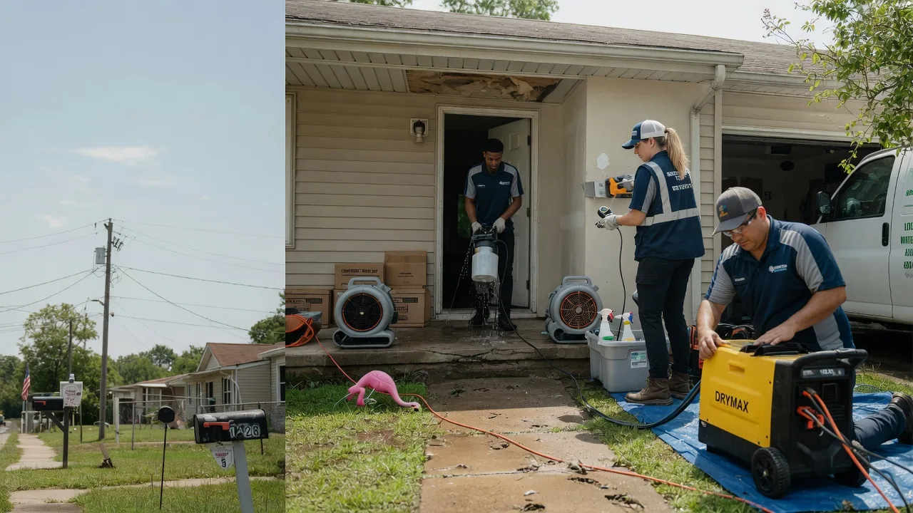 Storm Damage Water Removal in University City, MO near me